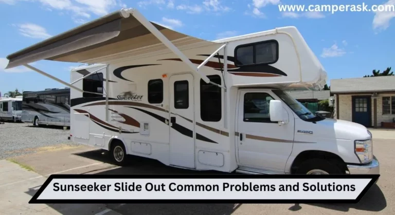 Common Sunseeker Slide Out Problems and Fixes
