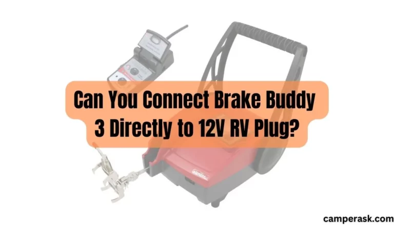 Can You Connect Brake Buddy 3 Directly to 12V RV Plug