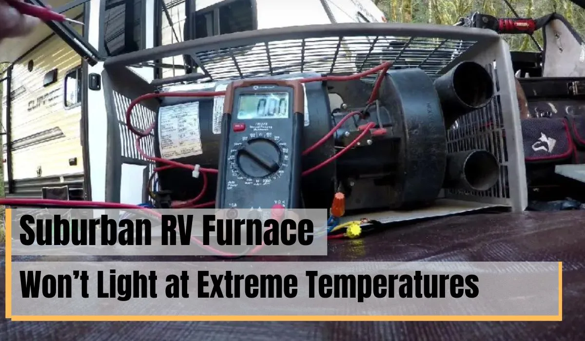 Suburban RV Furnace Won't Light at Extreme Temperatures